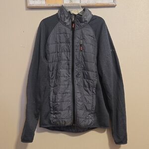 Orvis Mens Dark Gray Light Jacket Sz M